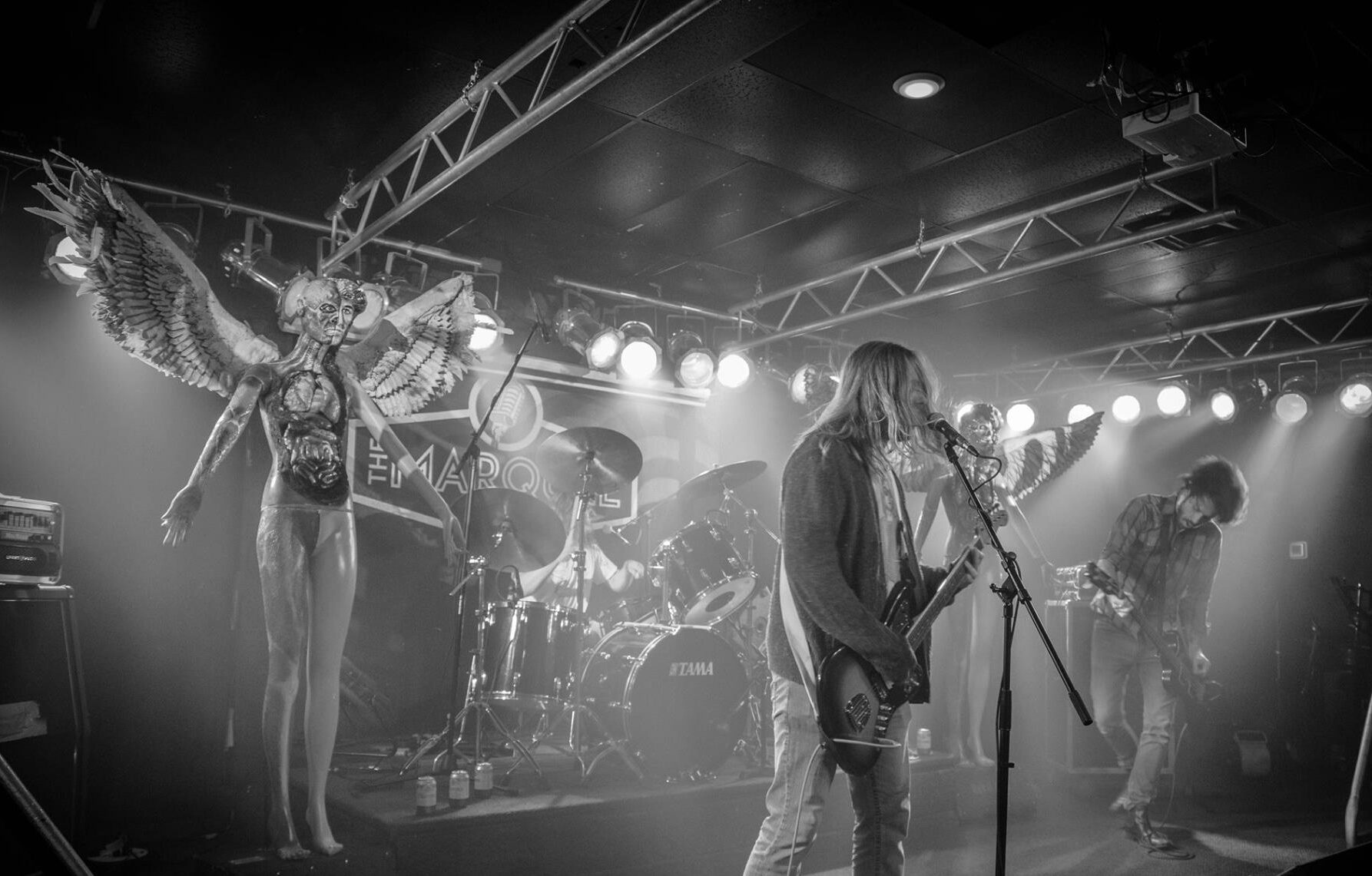 Nirvana Tribute Band playing live on stage